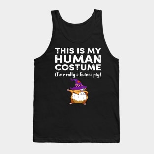 This My Human Costume I’m Really Guinea Pig Halloween (40) Tank Top